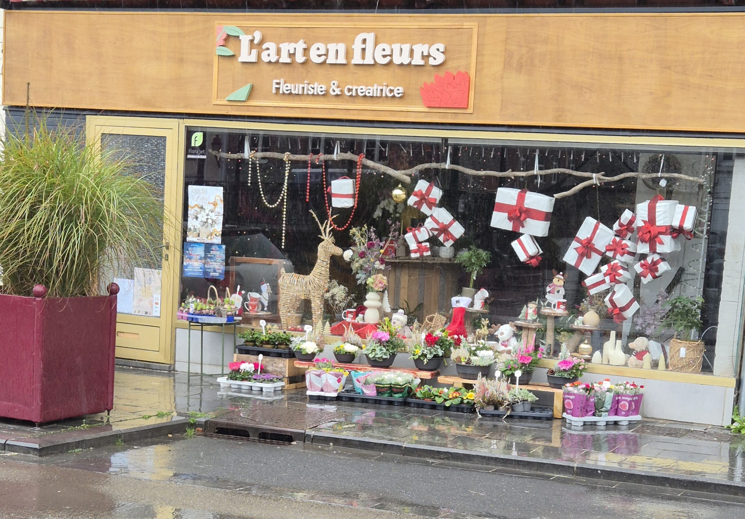 L'Art en Fleurs fleuriste à Cousolre équipé caisse enregistreuse NF525 TEC-ENCAISSEMENTS