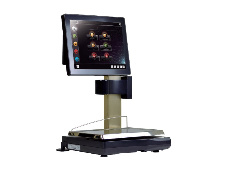 Balance PC tactile avec imprimante d etiquettes pour metiers de bouche
